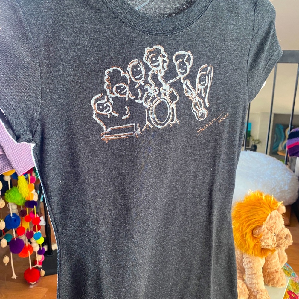 “The Band” Gray Short Sleeved Graphic T